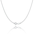 Jewlpire 925 Sterling Silver Chain Necklace Chain for Women 1.1mm Cable Chain Necklace Upgraded Spring-Ring Clasp - Thin & Sturdy Women's Chains Necklaces 20 Inch