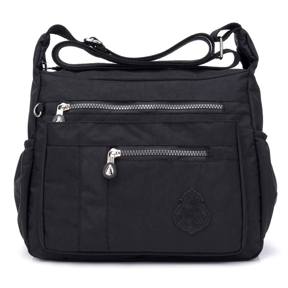 MINTEGRA Crossbody Bag for Women Nylon Waterproof Shoulder Purse Messenger Bag Lightweight Pocketbooks