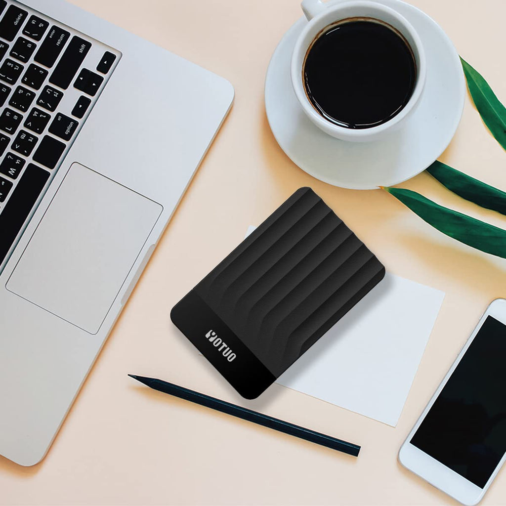 YOTUO Portable External Hard Drive Storage Expansion Mobile HDD USB 3.0 for PC, Mac, Desktop, Laptop, PS4, PS5, Xbox One X/S, Xbox 360, Xbox Series X/S, Office & Game (Black, 500GB)