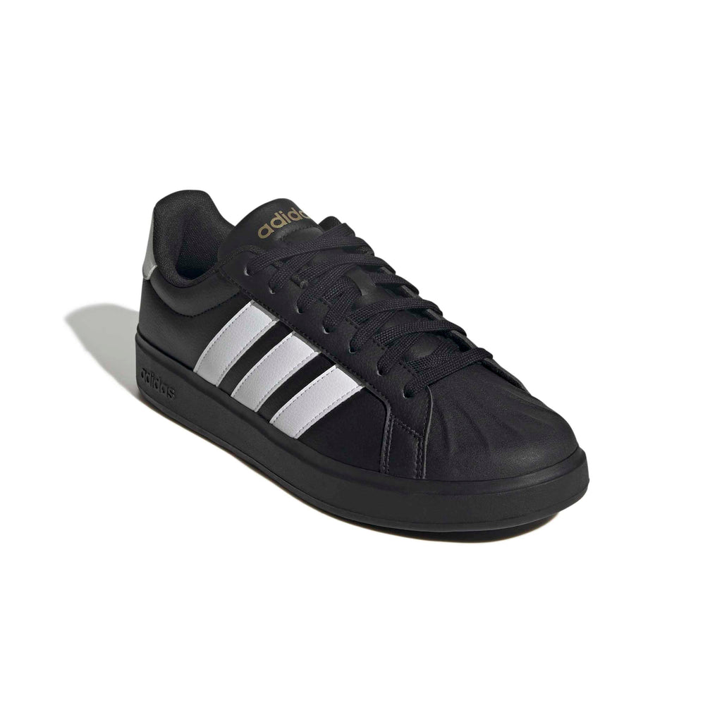 Adidas Men's Streetalk, Black/White/Matte Gold, 10
