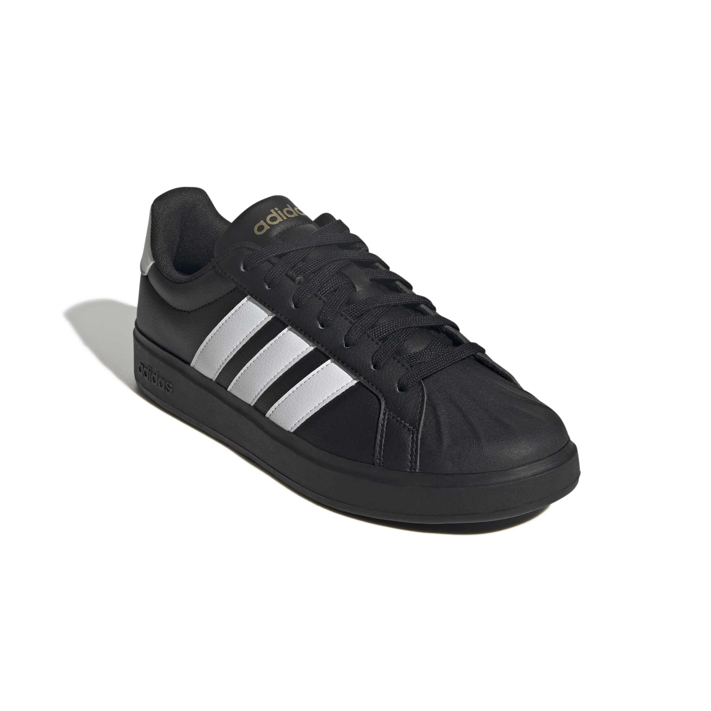 Adidas Men's Streetalk, Black/White/Matte Gold, 10