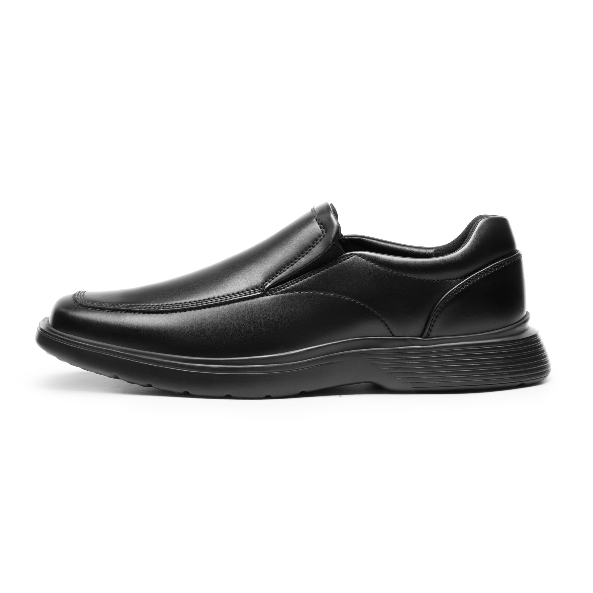 Bruno Marc Men's Dress Shoes Slip On Comfortable Loafers Business Casual Shoes,Size 13,Black,SBLS2403M