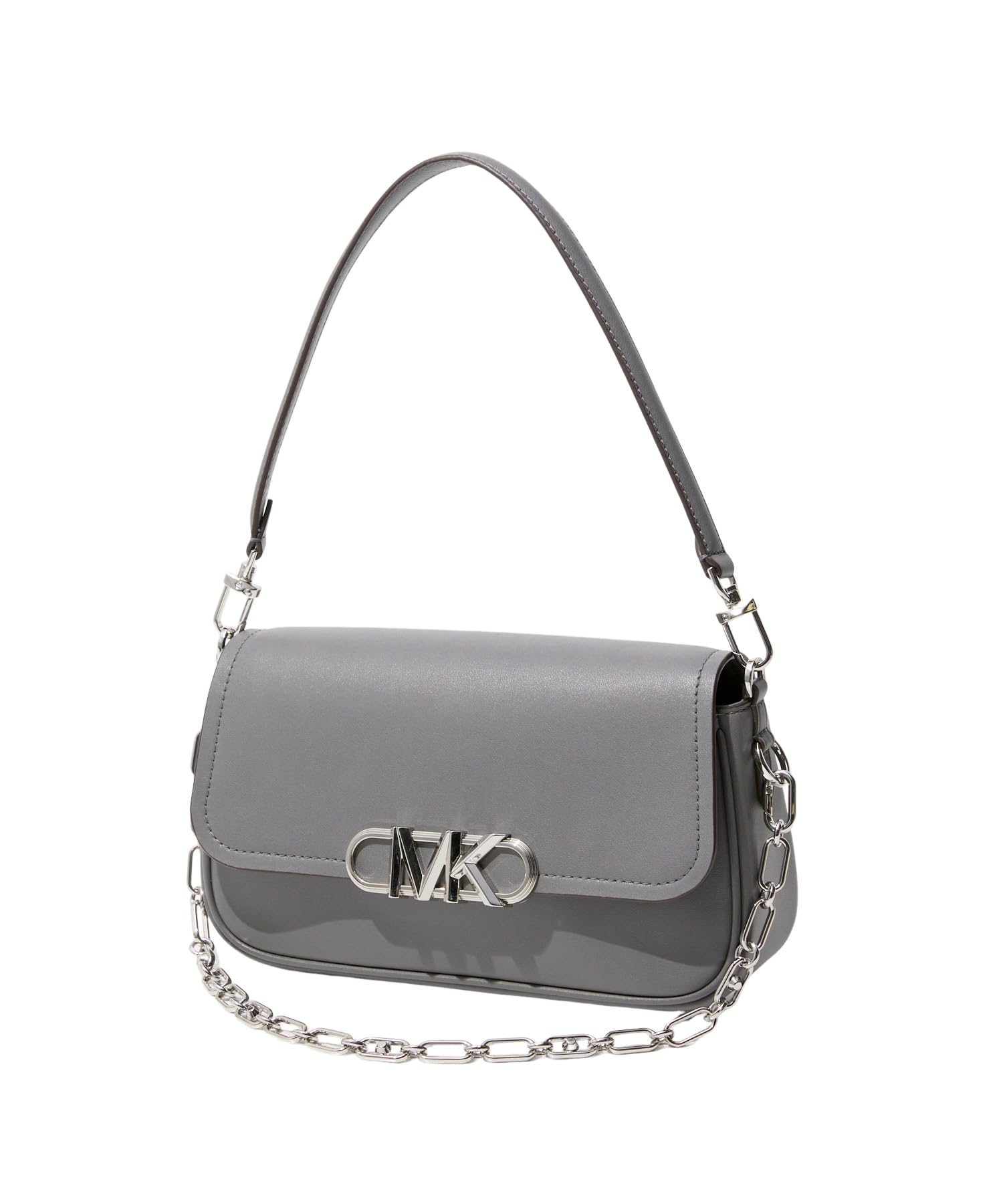 Michael Kors Shoulder Bag 30F2S7PC2L PARKER MD CONV POUCHETTE SHLDR, gray, One Size