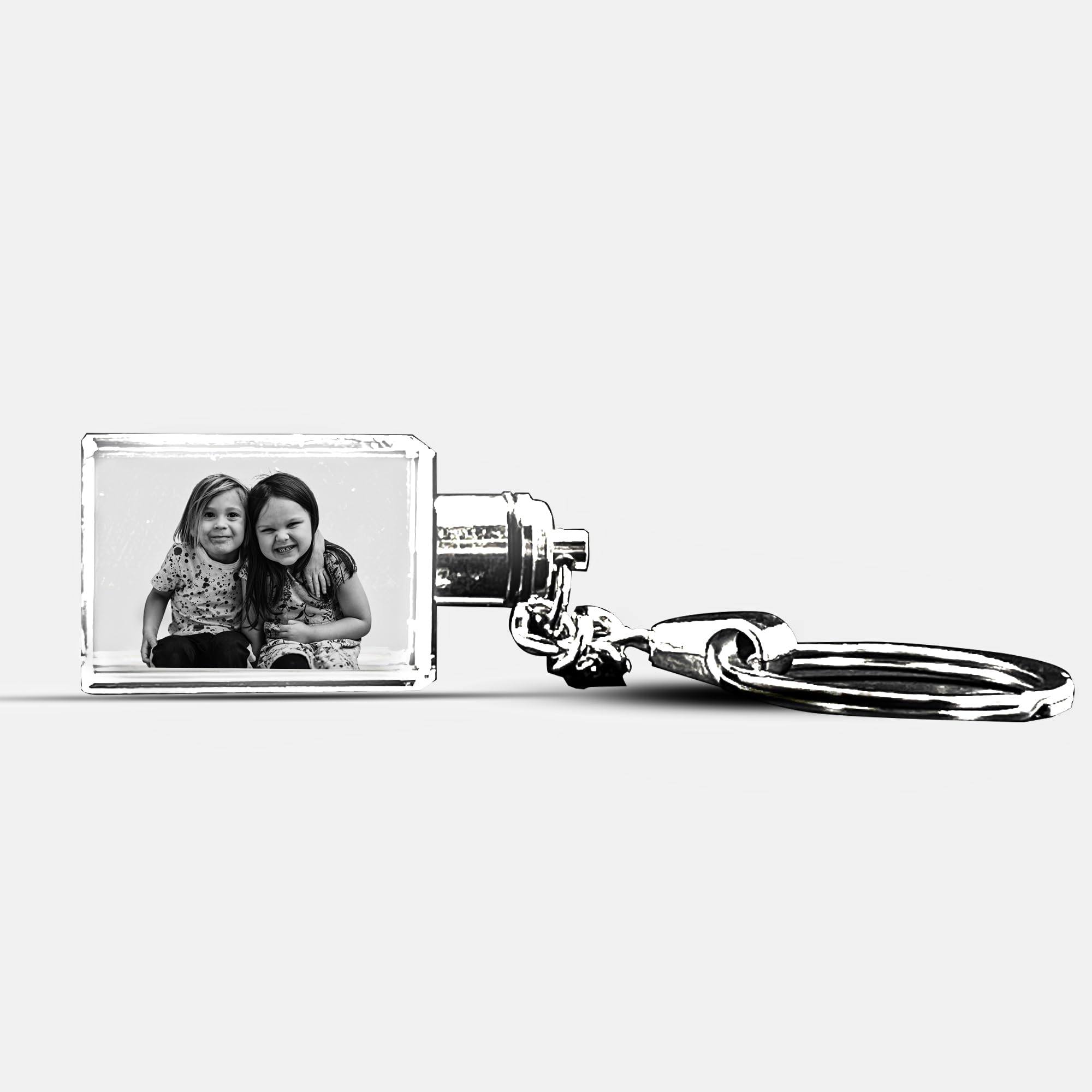 A&B Crystal Collection Personalized Keychain (Pack of 1)