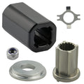 Mejiao Mercury Prop Hub kit 5-Piece Set Boat Propeller Hub Kit 835257Q1 Flo-Torq II Hub Kit Replacement for Mercruiser Alpha/Mercury 135-300 HP/Bravo One/Mariner 40-60 HP CT/Alpha One