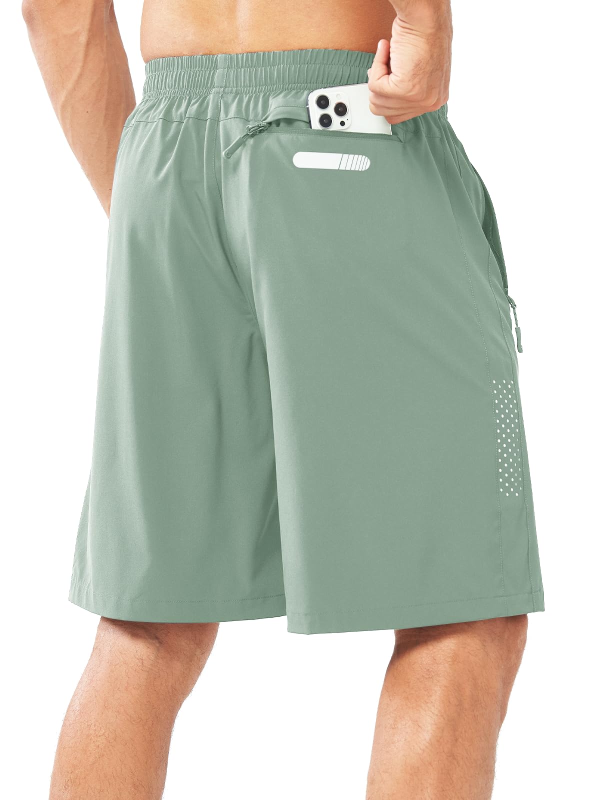 NORTHYARD Men's Athletic Running Shorts Gym Workout Shorts 7"/ 9"/ 5" Quick Dry Lightweight Sports Basketball Exercise Tennis Exercise LODENFROST-9inch S