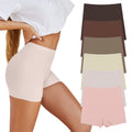 SHARICCA BoyShorts Panties for Women Seamless Soft Boy Shorts Underwear Short Boxer Briefs Anti Chafing, 6P09,M