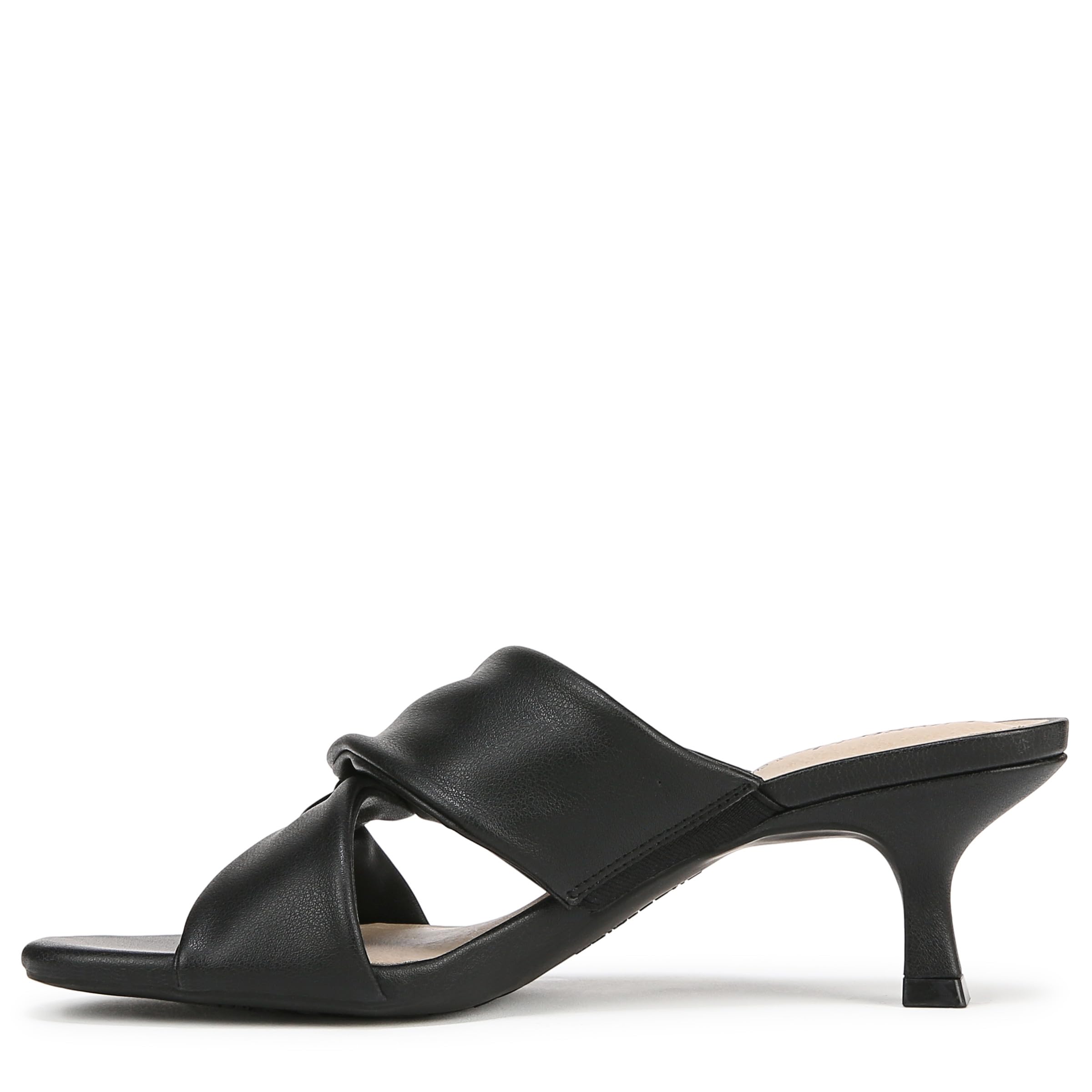LifeStride Womens Nori Heeled Sandal Black 10 W