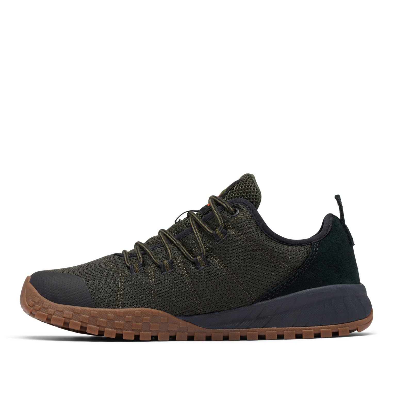 Columbia Mens Fairbanks Low, Deep Olive/Desert Sun, 12