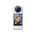 Insta360 X4 Air - Lightweight 165g 8K 360 Camera, Invisible Selfie Stick Effect, Replaceable Lenses, Shoot First & Frame Later, Built-in Wind Guard, FlowState Stabilization, AI-Powered App