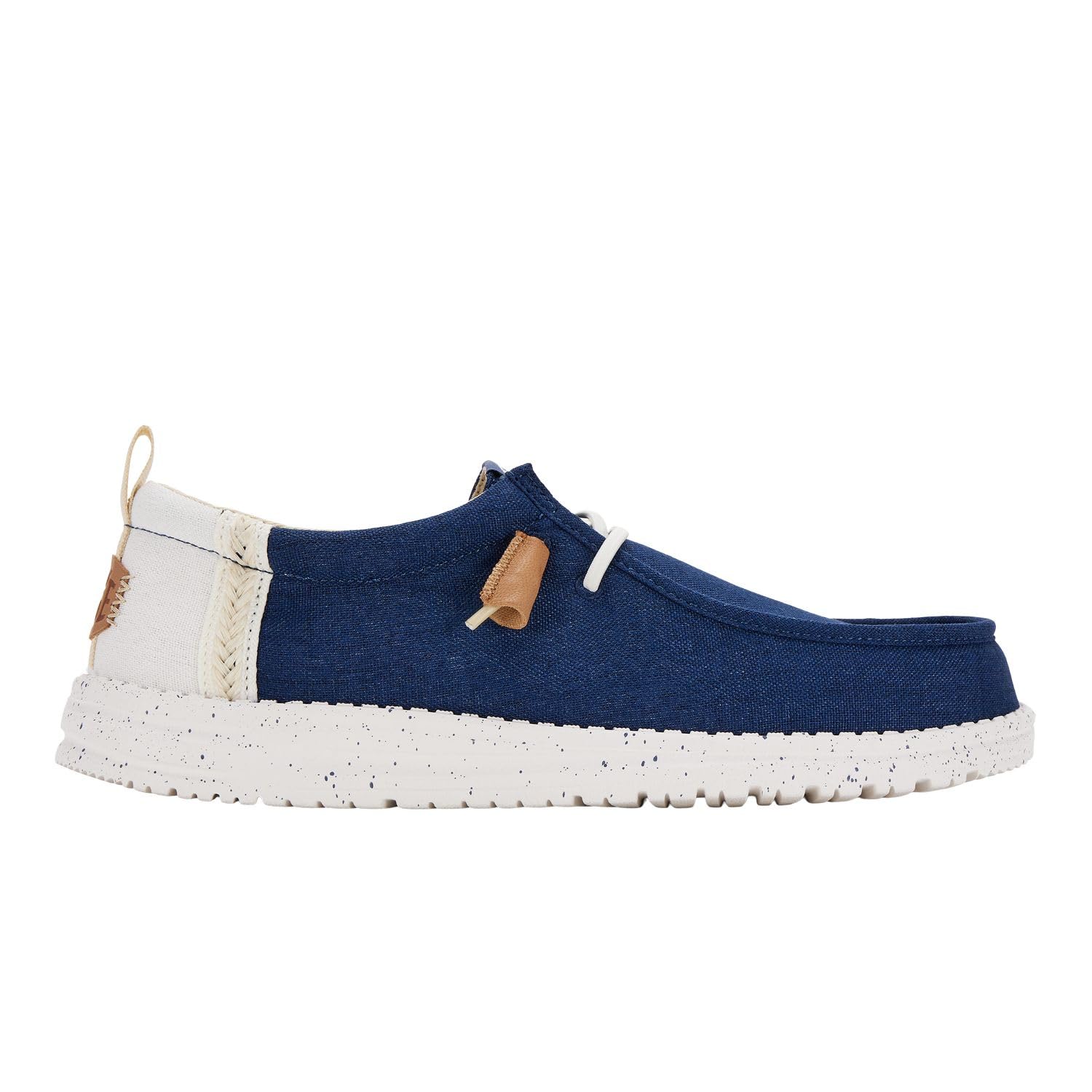 Wally Craft Linen - White/Sargasso Blue