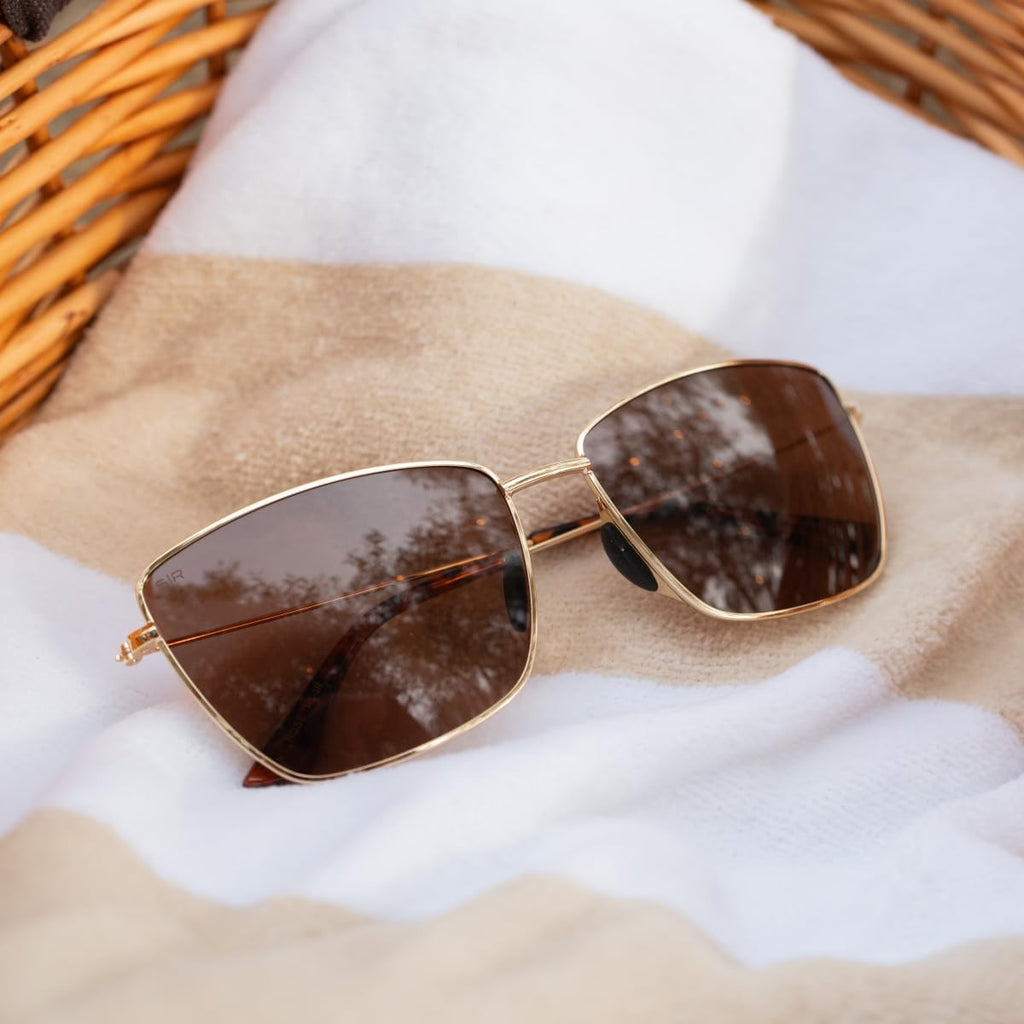 Shady Rays Melrose Tangle Free - Amber Gold/Amber Lens, Standard Fit
