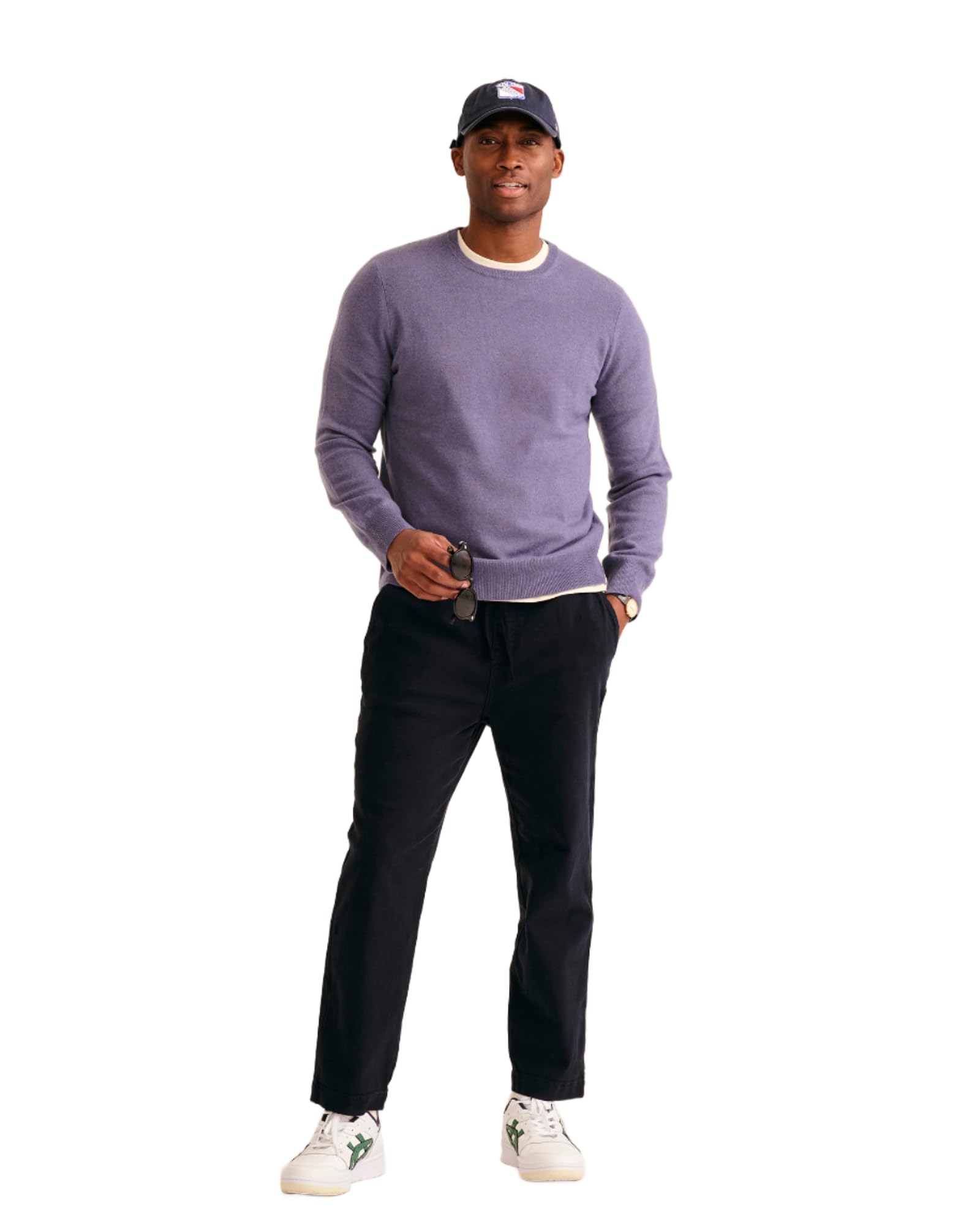 NAADAM Men's Original 100% Pure Cashmere Crewneck Pullover Sweater