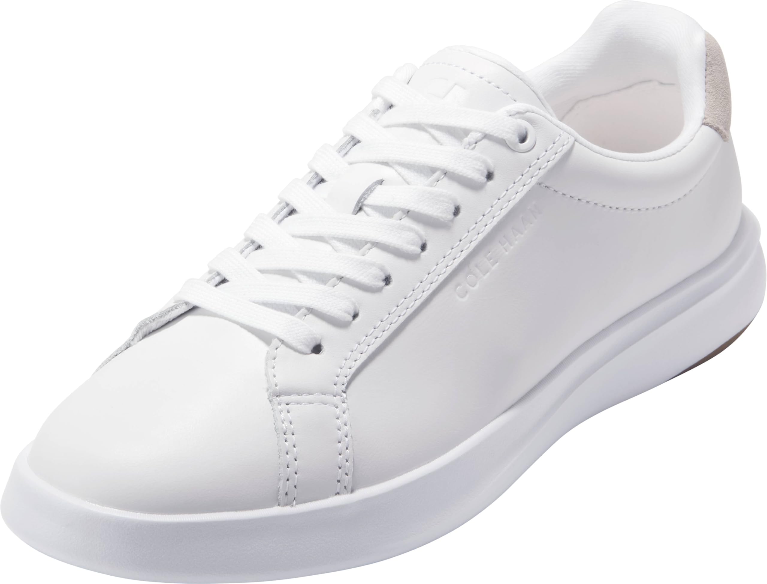 Cole Haan Women's Shoes - Grand Crosscourt II Tennis Sneaker, Whitee Leather/Light Sesame, 7.5-B US