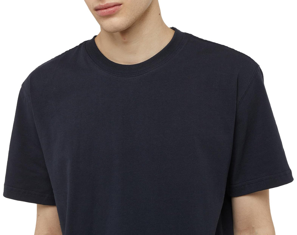Dickies Men's Big-Tall Short Sleeve Heavweight Crew Neck Big-Tall Shirt, Dark Navy, 4X