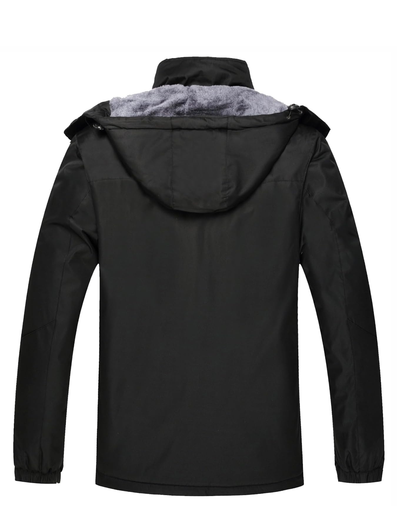 Keevoom Men's Winter Jackets Warm Ski Snow Coats Waterproof Hooded Raincoats Snowboarding Lined Windproof Windbreaker