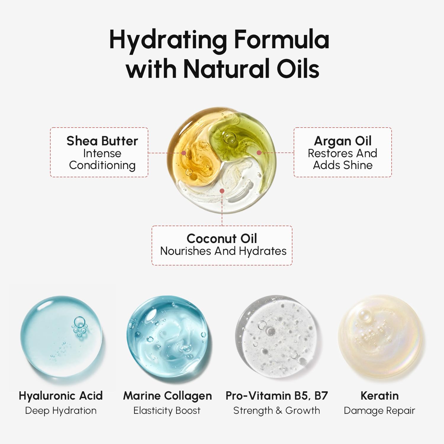 MAREE Curl Repair Hair Mask - Deep Conditioning Care for Damaged, Dry Curly Hair Products for Women & Men - Curl Moisturizer & Conditioner - Tratamiento Mascarilla para el Cabello Seco y Maltratado