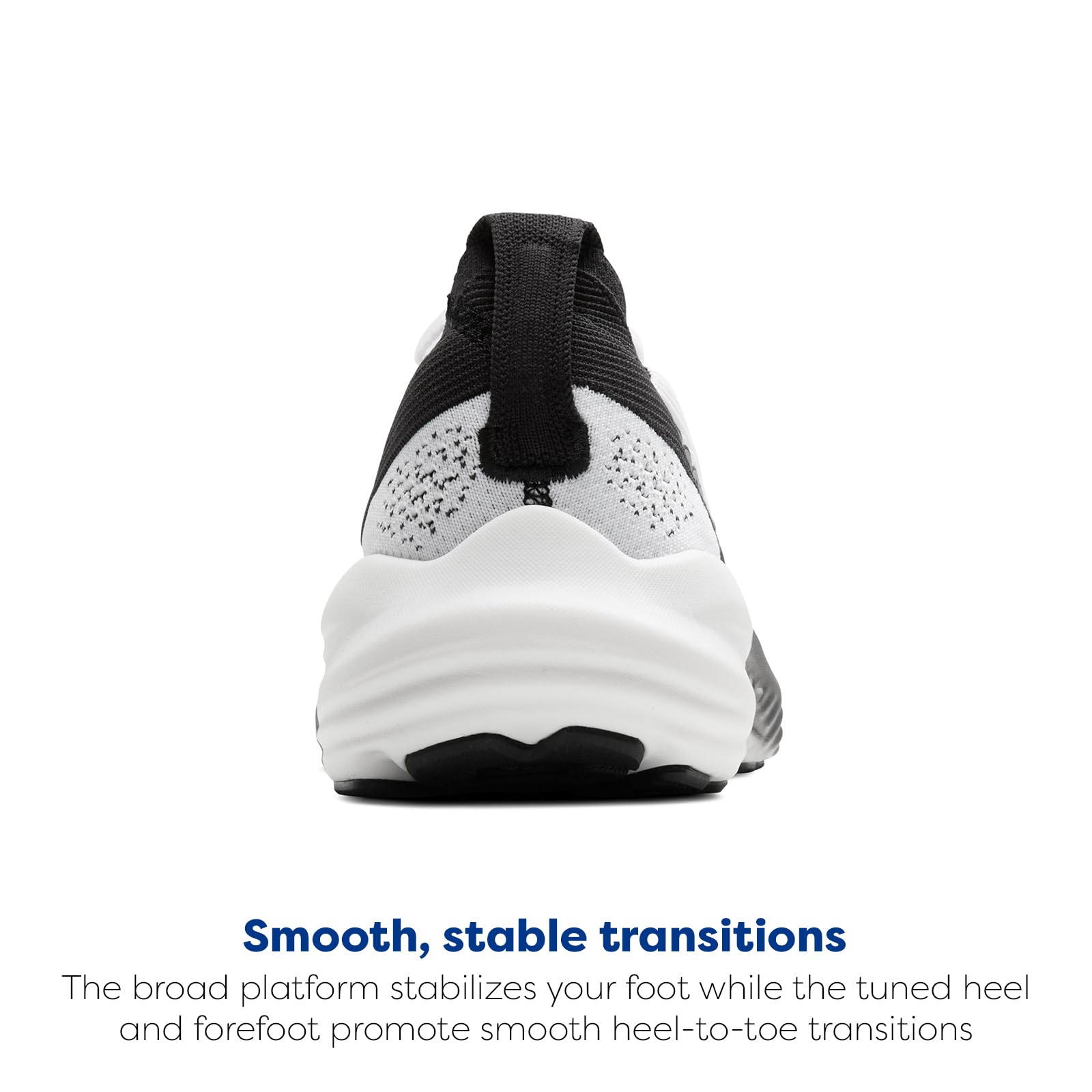Brooks Men’s Glycerin Stealthfit 22 Neutral Running Shoe - White/Grey/Black - 11 Medium