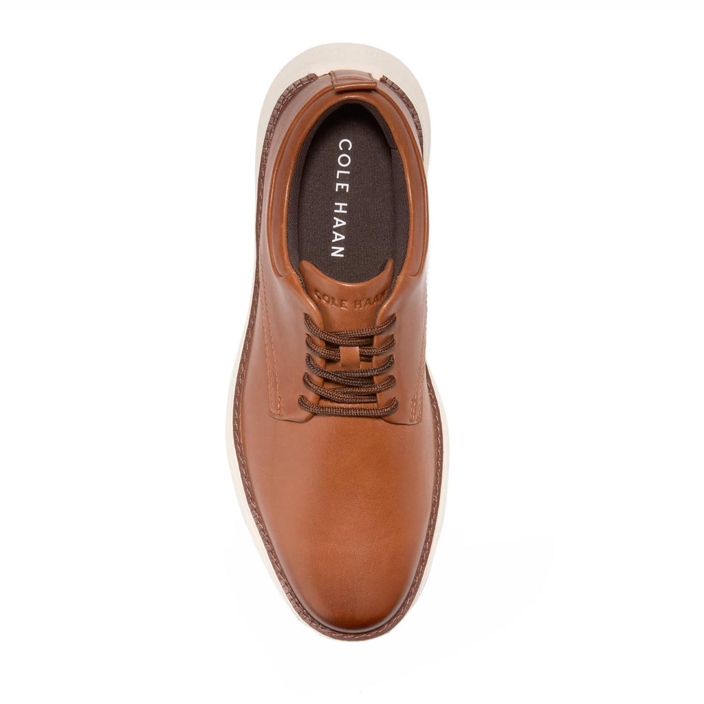 Cole Haan Men's Grand Remix Oxfords, British Tan/Ivory, 9.5-M US