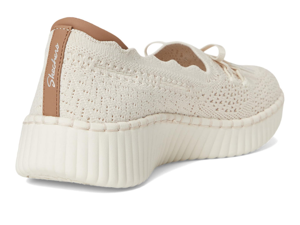 Skechers Women's Wilshire BLVD - Knit Sail, Off White, 11