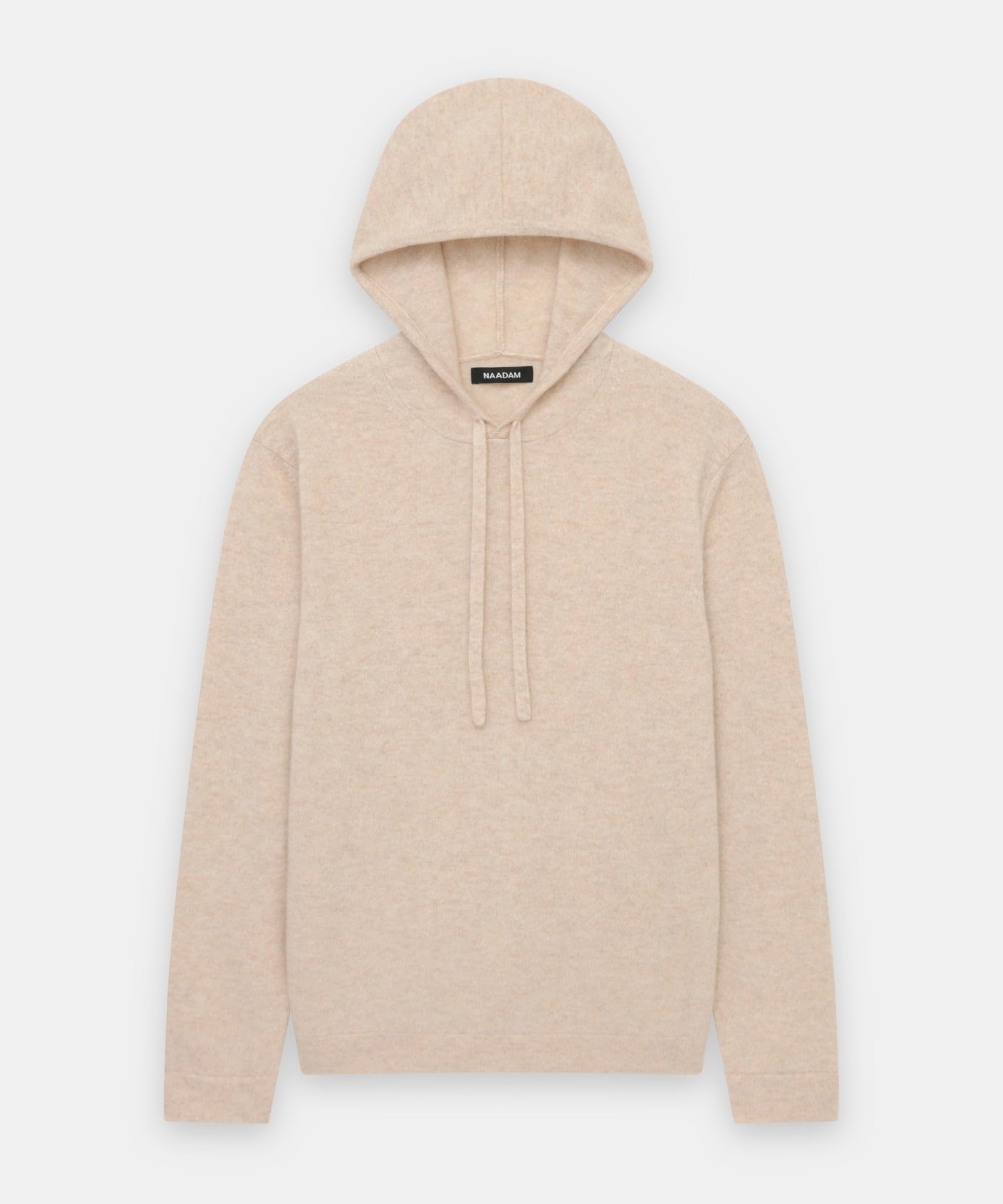 NAADAM Womens The Off-Duty 100% Cashmere Hoodie Oatmeal