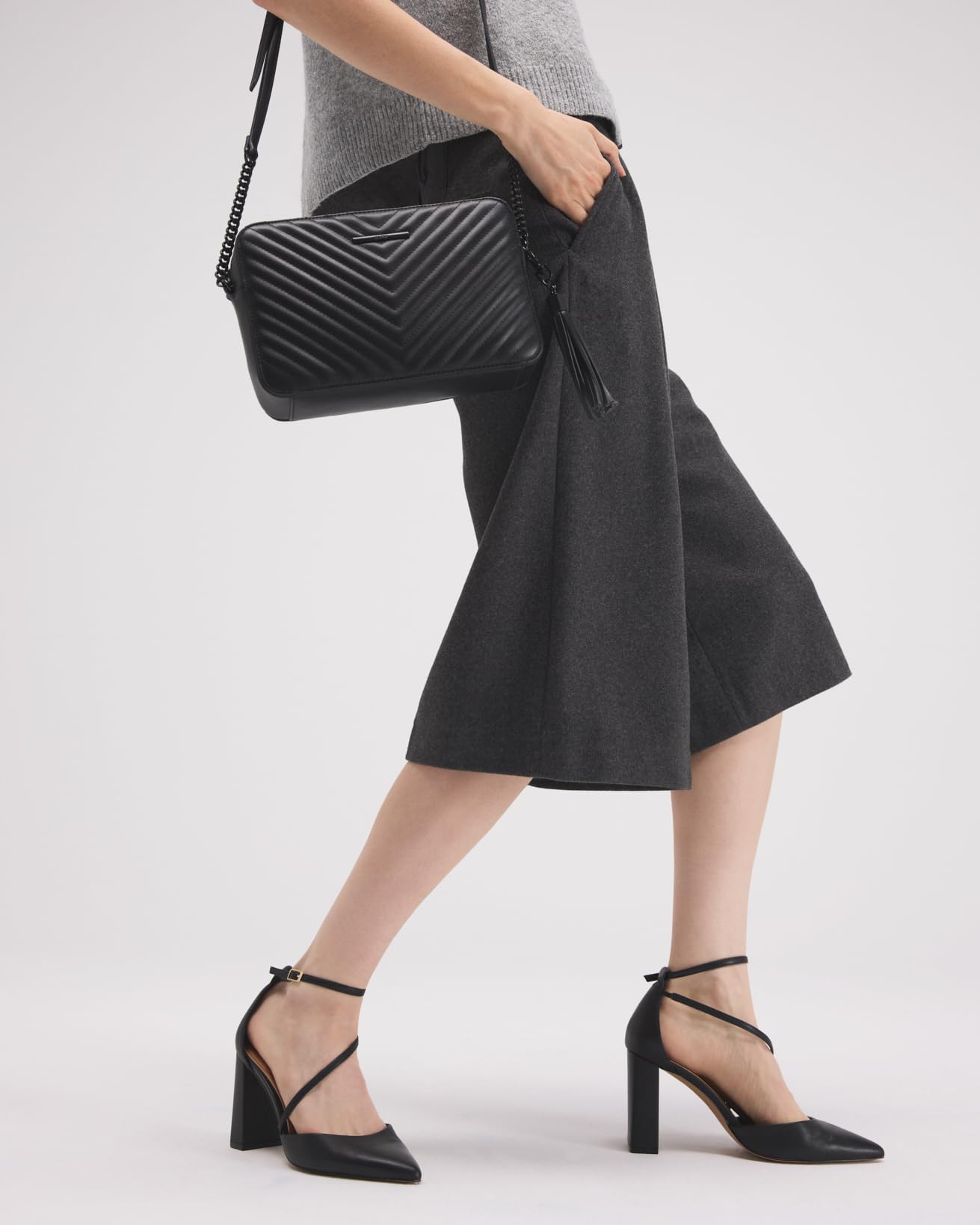 ALDO Women's Andressera Crossbody Bag, Other Black