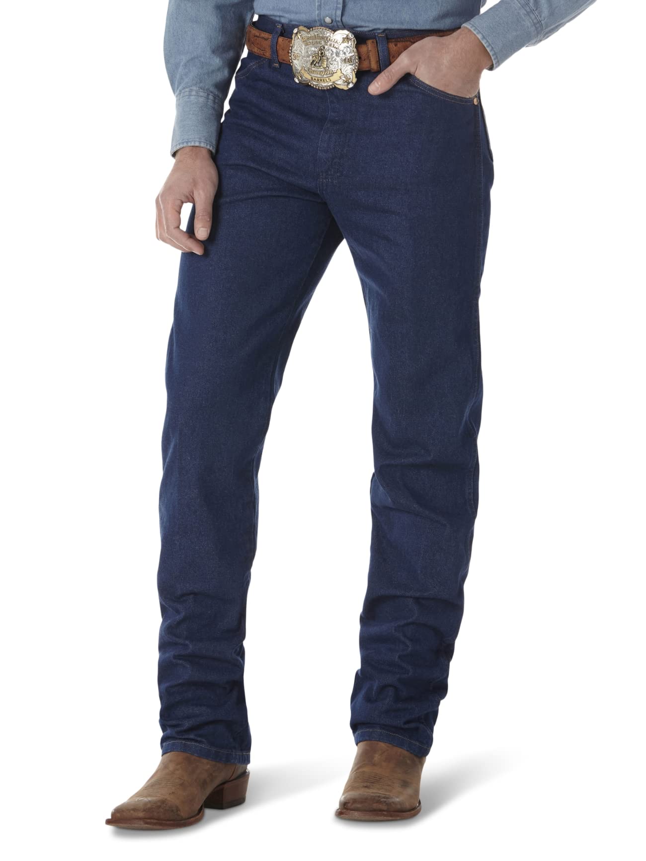 13MWZ Cowboy Cut Original Fit Jean, Prewashed Indigo, 31W x 34L