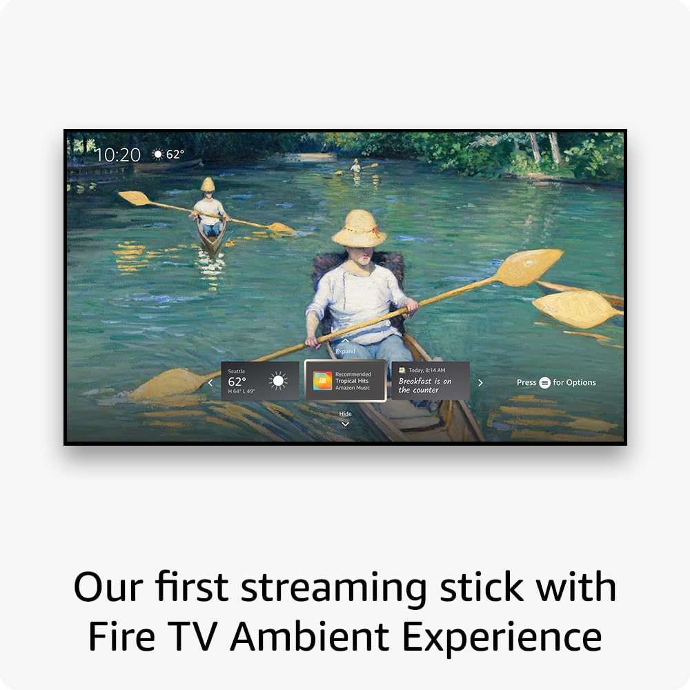 Amazon Fire TV Stick 4K Max with Alexa Voice Remote Pro