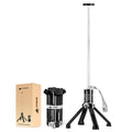 MTRVR Premium Telescopic Camping Lantern – 20000mAh Rechargeable LED Outdoor Light, IP44 Water-Resistant, Aluminum Telescopic Pole & Foldable Tripod – 21H Long-Lasting Emergency, RV & Camping Lighting