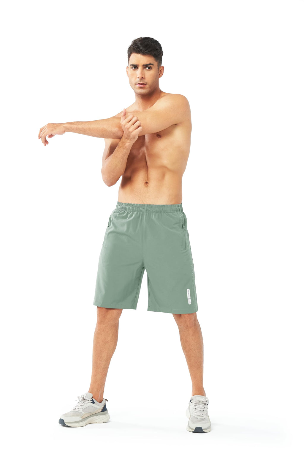 NORTHYARD Men's Athletic Running Shorts Gym Workout Shorts 7"/ 9"/ 5" Quick Dry Lightweight Sports Basketball Exercise Tennis Exercise LODENFROST-9inch S