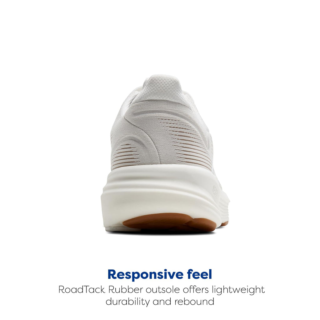 Brooks Women’s Revel 8 Neutral Running & Walking Shoe - White/Chateau Grey - 7 Medium