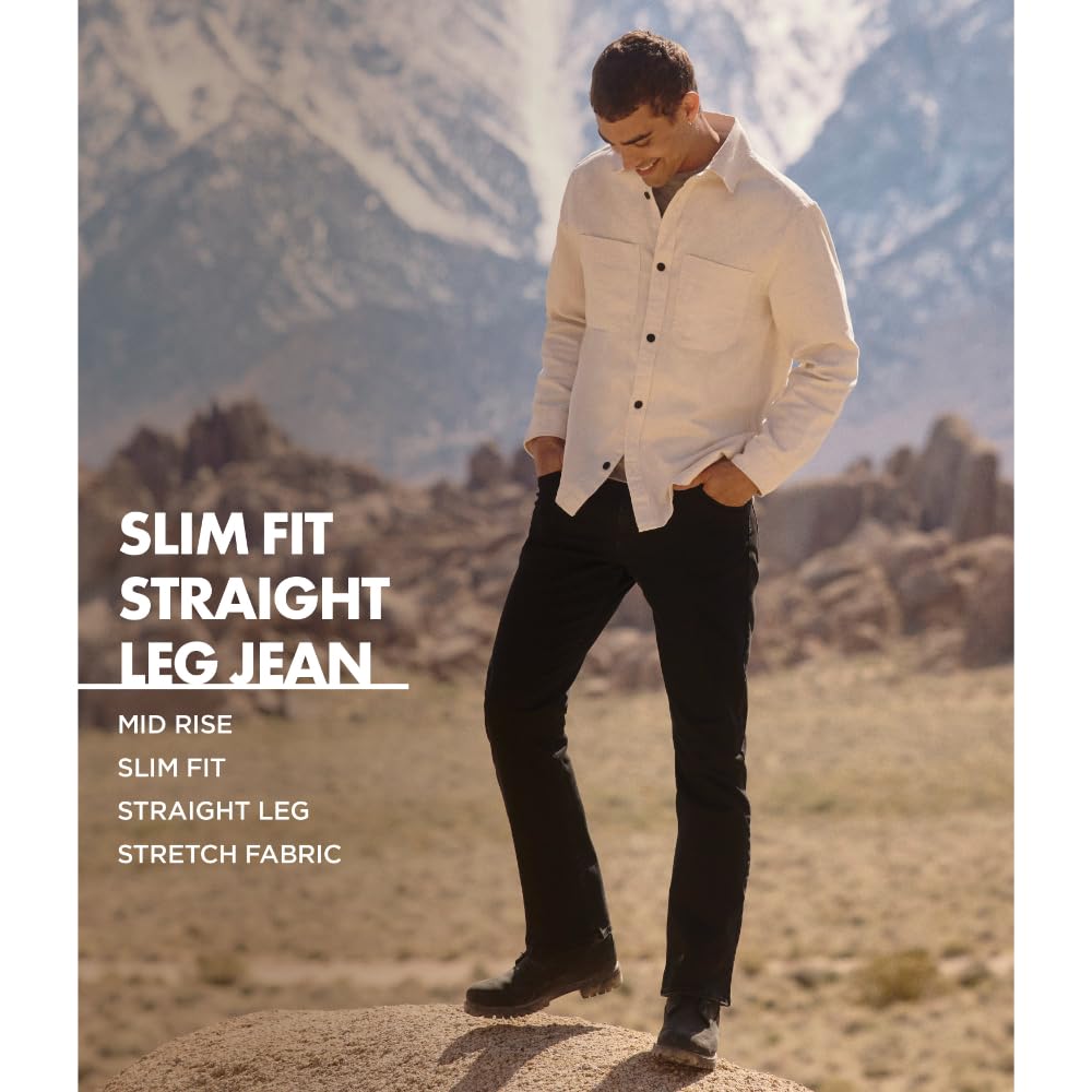 Slim Fit Straight Leg Jean