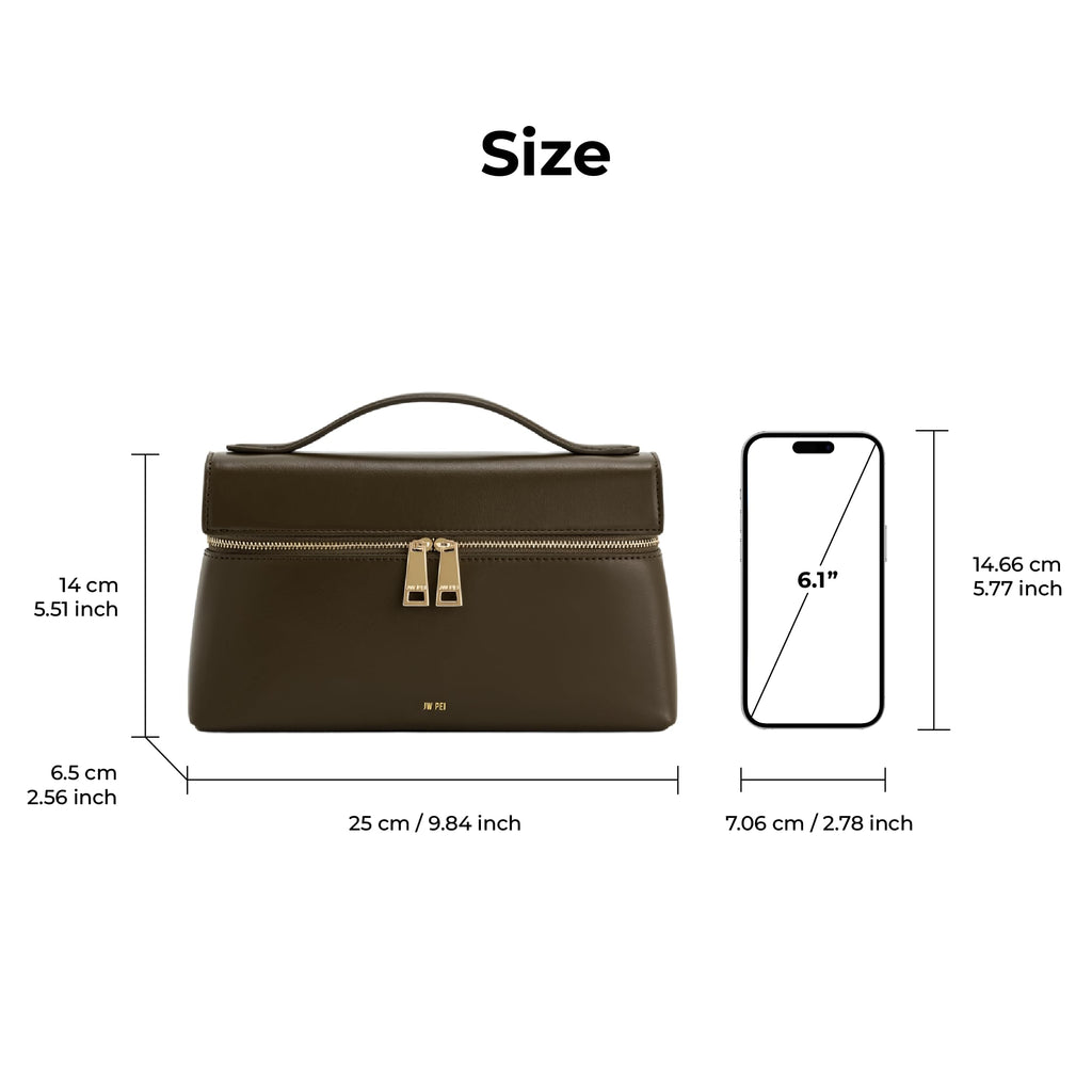 JW PEI Women's Thea Top Handle Bag - Dark Olive