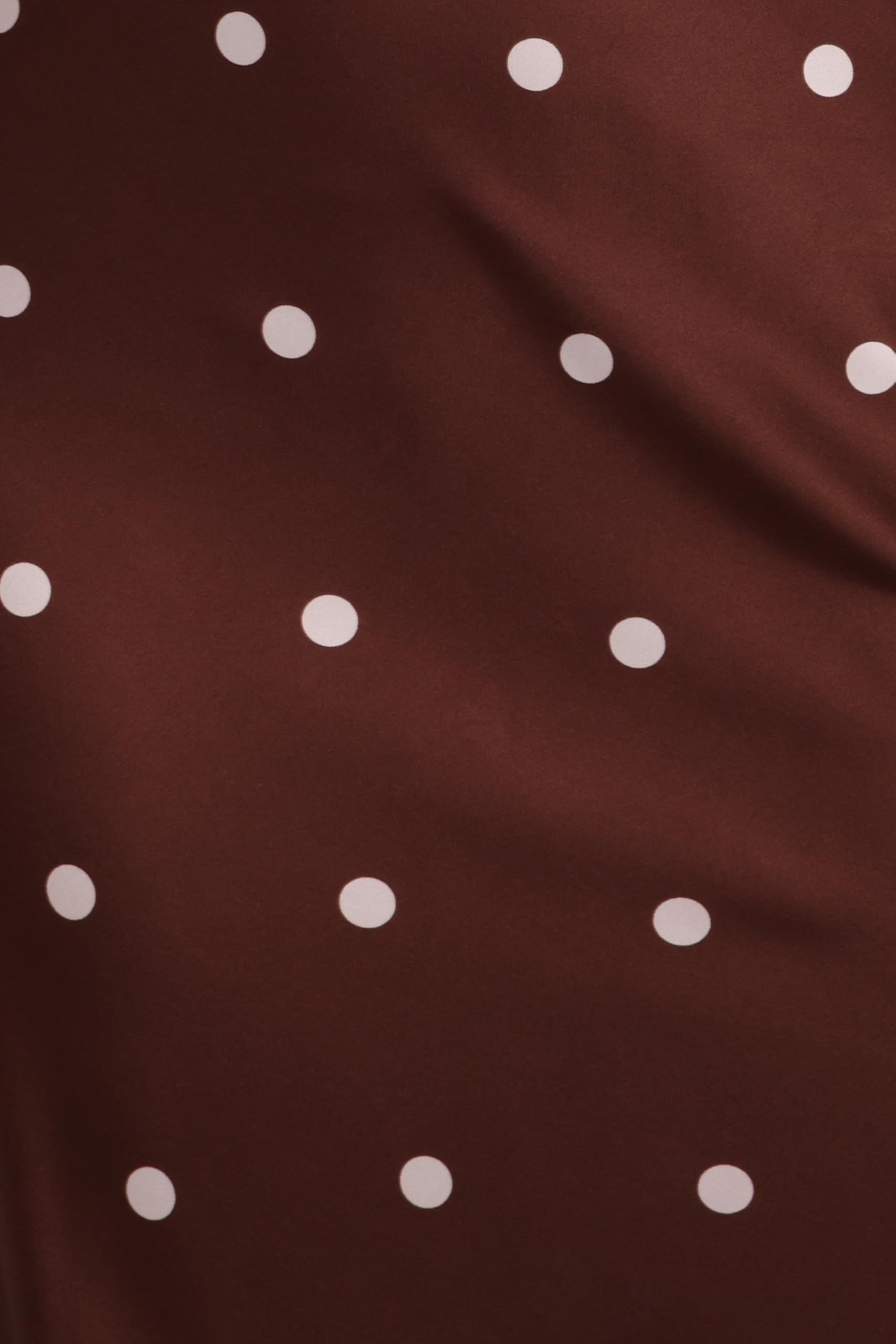 Anika Maxi Dress - Brown Polka Dot XS