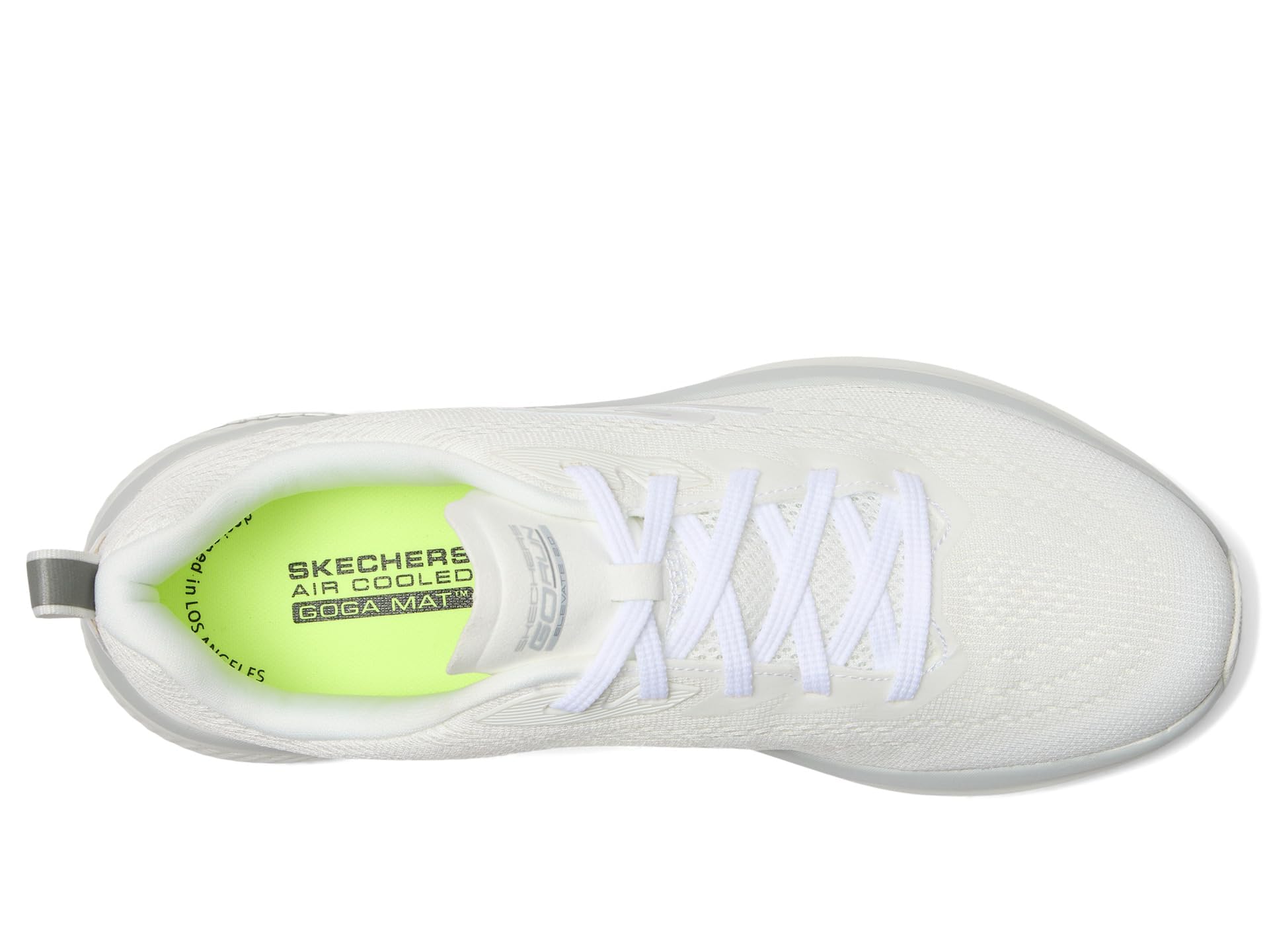 Skechers Men's Go Run Elevate 2.0 Fluid Motion Sneaker, White, 9.5 X-Wide