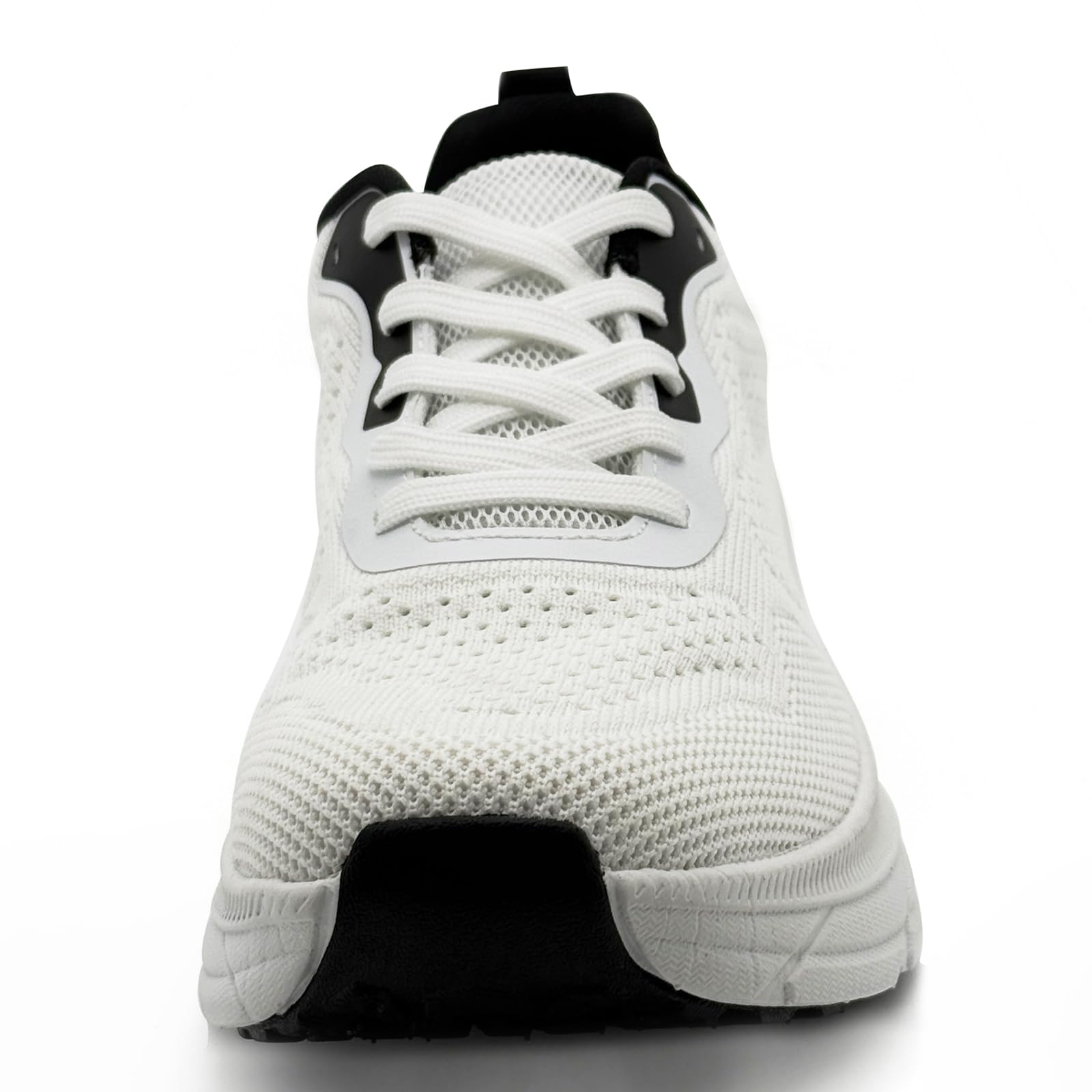 DWSTN Breathable Running Shoes for Men Non Slip Slip On Walking Shoes Lightweight Walking of Mesh Workout Fashion Comfortable White