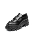 DREAM PAIRS Women's Chunky Loafers Platform Comfortable Slip-On Dressy Business Casual Fashion Outfit Loafer Shoes,Size 8,Black,SDLS2411W