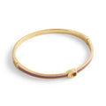 COACH Jewelry Women's Signature C Enamel Bangle Bracelet