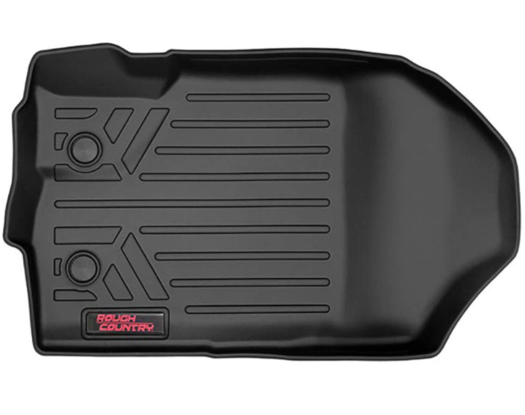 Rough Country Floor Mats for 07-13 Chevy/GMC 1500/2500HD | Crew Cab - M-21073
