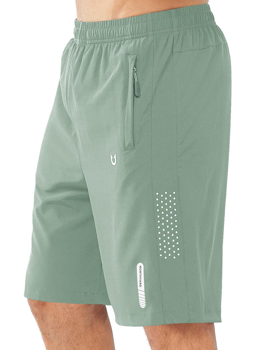 NORTHYARD Men's Athletic Running Shorts Gym Workout Shorts 7"/ 9"/ 5" Quick Dry Lightweight Sports Basketball Exercise Tennis Exercise LODENFROST-9inch S