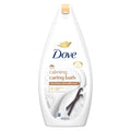 Dove Calming Caring Bath Shea Butter and Warm Vanilla, 450 ml, Packaging may vary