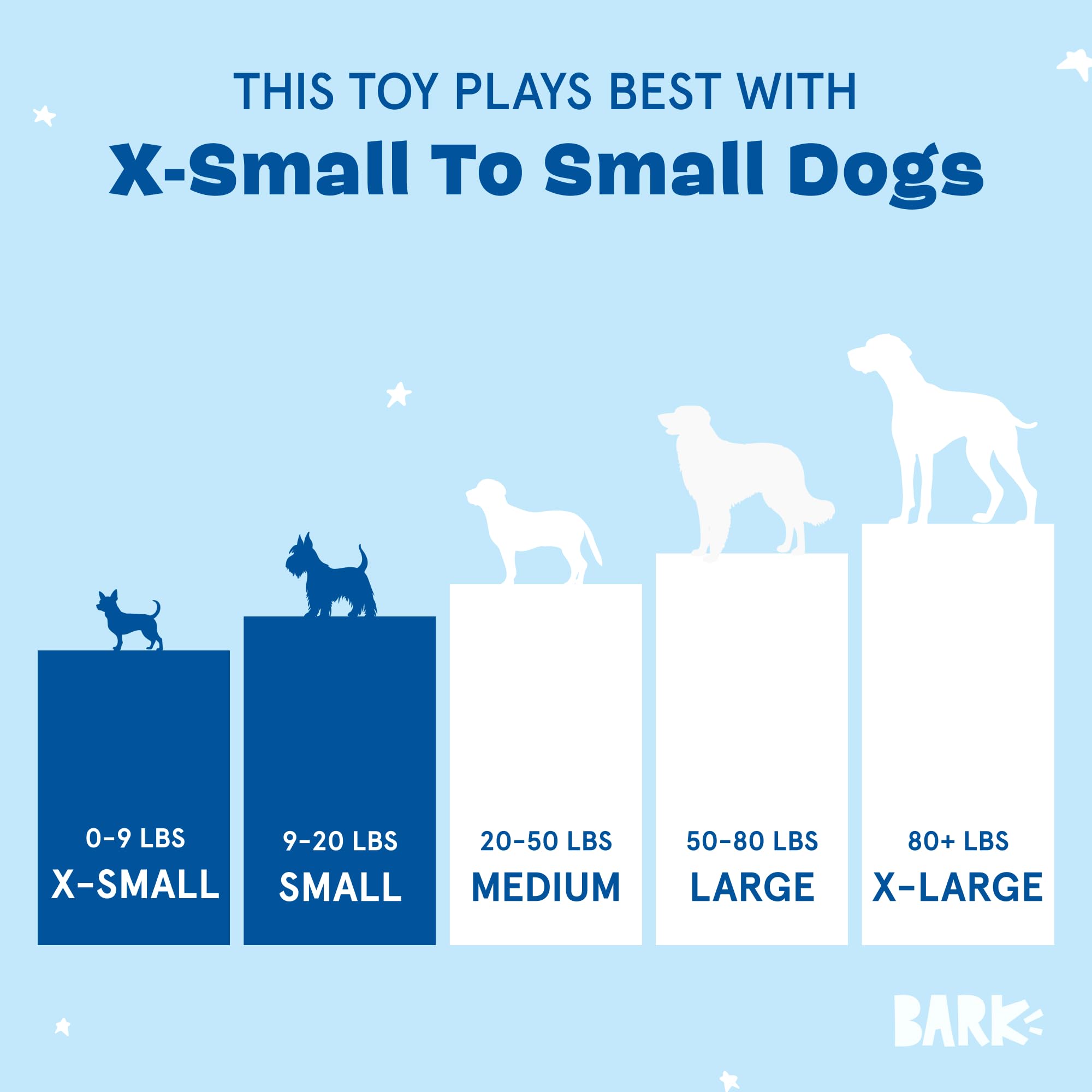 Barkbox Sheila Sugar Glidah Plush Toy for X-Small Dogs – 2-in-1 Squeaky & Crazy Crinkle Fun – Perfect for Fetch, Tug, and Interactive Playtime
