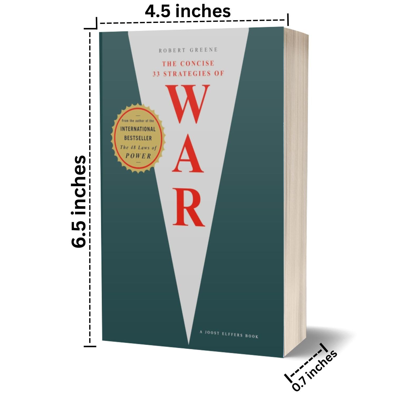 Robert Greene The Concise 5 Books Set (The Concise 48 Laws Of Power, The Concise Laws of Human Nature, The Concise Mastery, The Concise Art of Seduction & The Concise 33 Strategies Of War)
