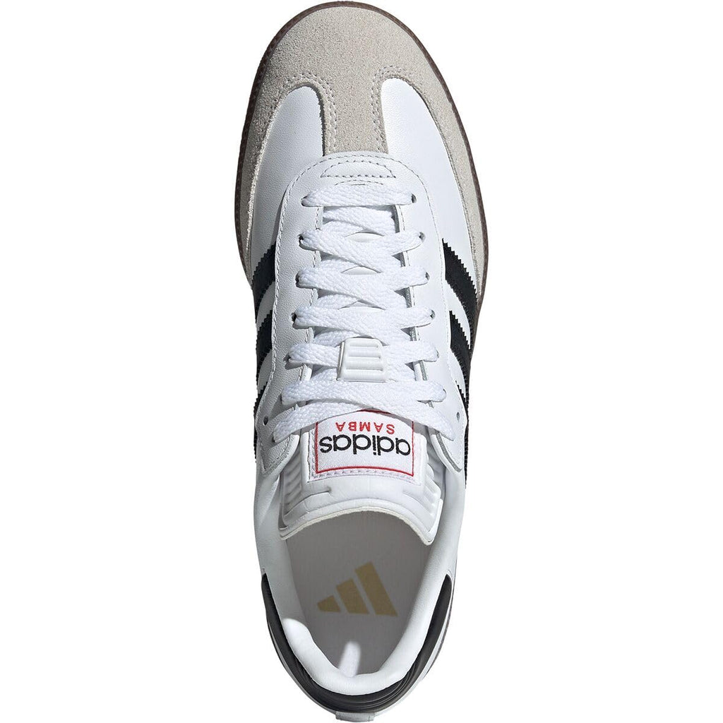 Adidas Unisex-Adult Samba Indoor, White/Black/Vivid Red, 7.5