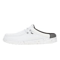 HEYDUDE Men's Wally Slip Varsity White/Black Size 11, Men’s Shoes, Men's Slip-on Loafers, Comfortable & Light-Weight