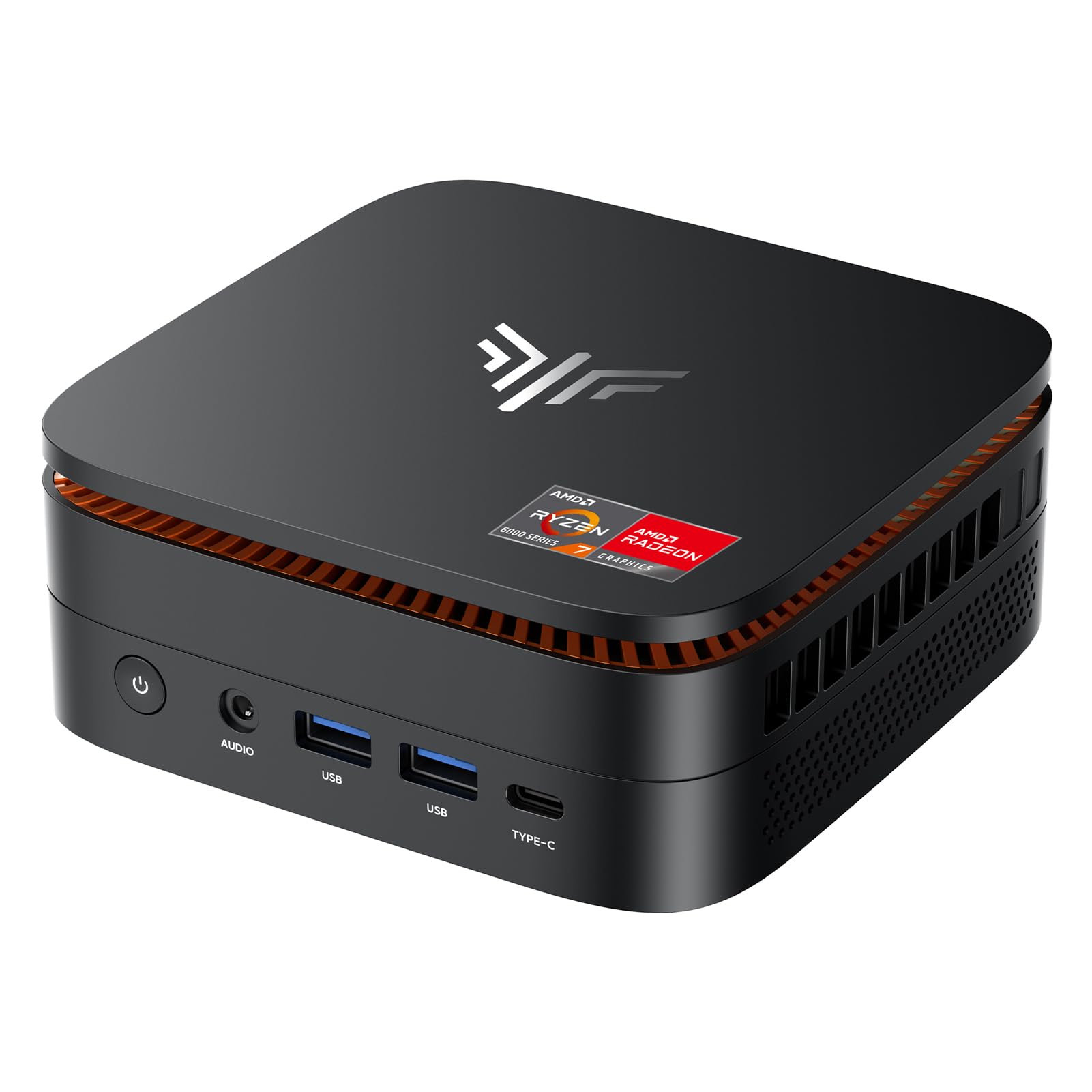 KAMRUI Hyper H1 Mini Gaming PC, AMD Ryzen 7 6800H, 32GB LPDDR5 6400MHz 1TB M.2 NVMe PCIe3.0x4 SSD Mini PC(8C/16T,up to 4.7GHz), 16MB L3 Smart Cache, Triple 4K Display/WiFi6/BT5.2/Mini Desktop PC