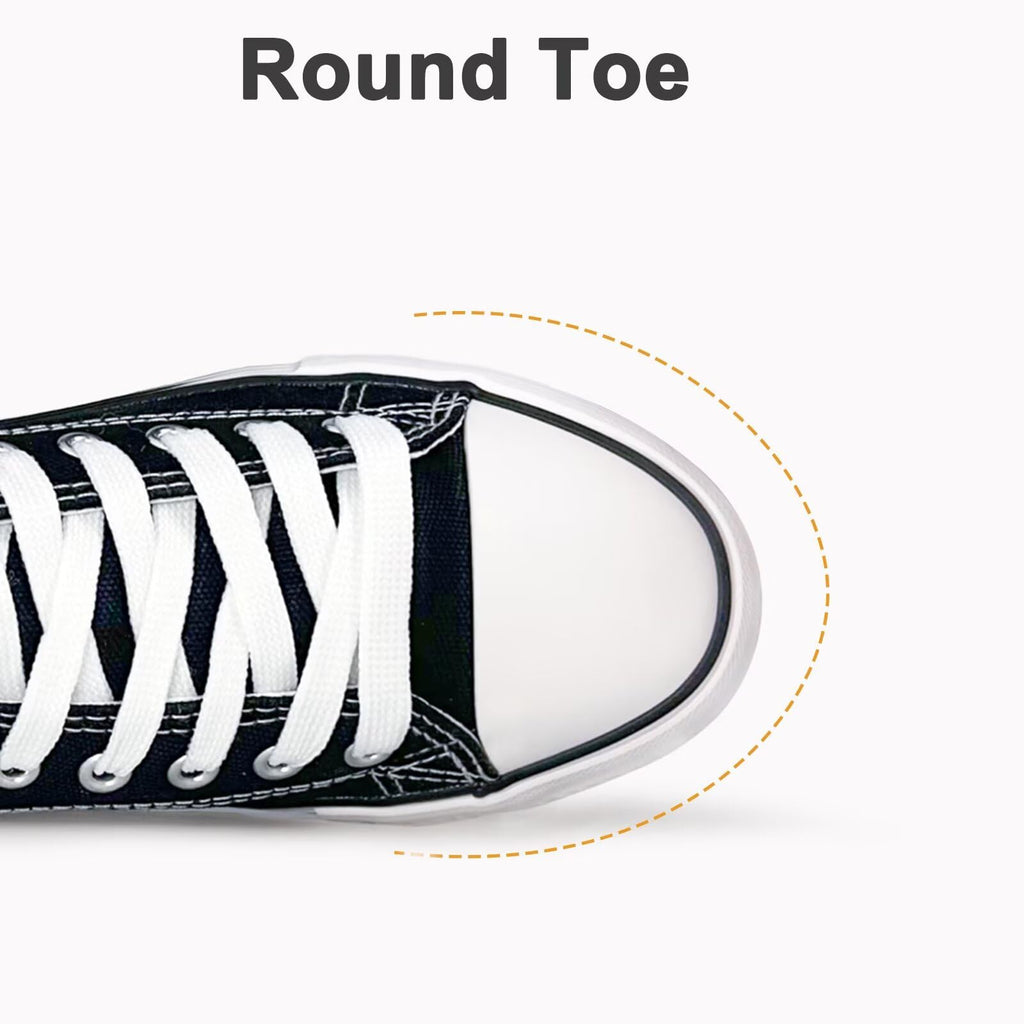 Unisex Low Top Lace Up Casual Canvas Shoes for Women and Men, Comfortable Lightweight Classic Fashion Sneakers Popular 2026, Zapatillas Casual De Lona De Moda para Hombre Y Mujer Black