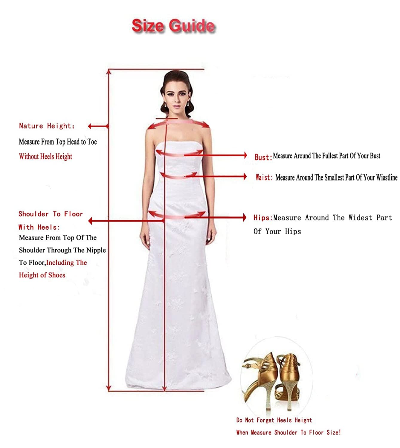 Abaowedding Women's Wedding Dress Lace Double V-Neck Sleeveless Evening Dress Off-White US 8