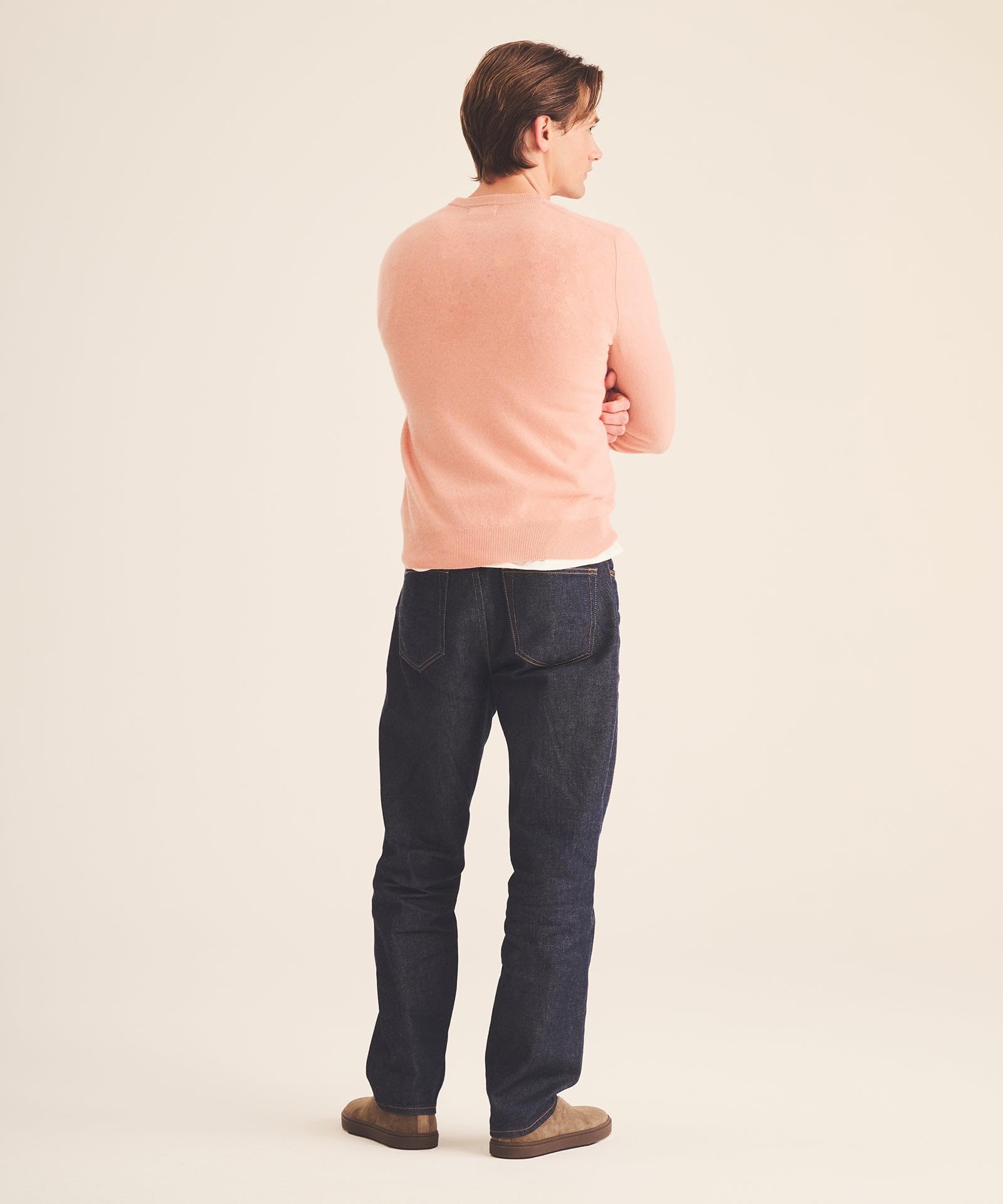 NAADAM Men's Original 100% Pure Cashmere Crewneck Pullover Sweater