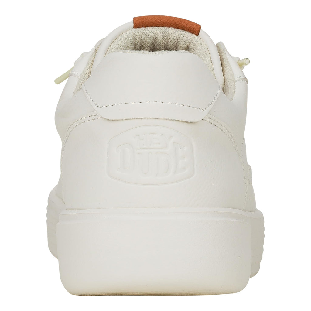 HEYDUDE Hudson Classic White Size 11, Men's Shoes, Men's Casual Sneakers, Comfortable & Light Weight